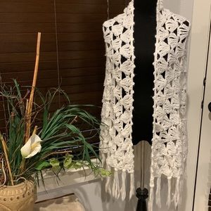 Handmade Crocheted Shawl